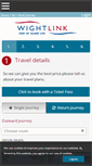 Mobile Screenshot of book.wightlink.co.uk